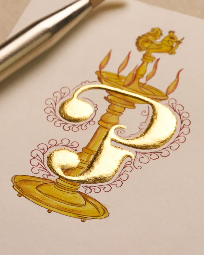 Tamil Letter Series - ஒ - Image 1