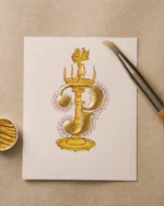 Tamil Letter Series - ஒ - Image 3